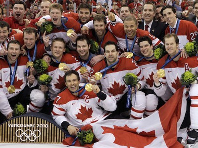 Zlatí kanadskí hokejisti