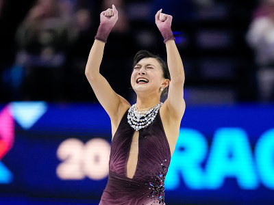 Japonská krasokorčuliarka Kaori Sakamotová