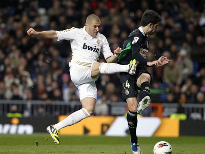 Karim Benzema a Alvaro
