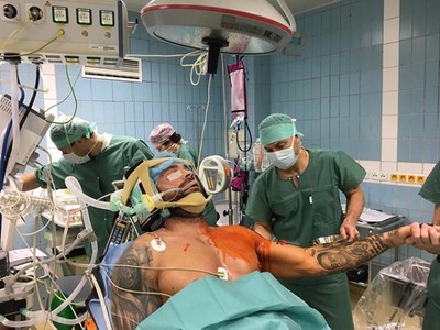 Karlos Terminátor Vémola počas operácie ramena