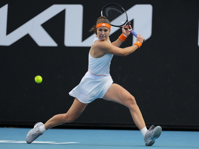 Česká tenistka Karolína Muchová počas Australian Open 2026