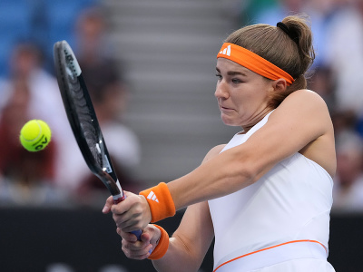 Česká tenistka Karolína Muchová počas Australian Open 2026