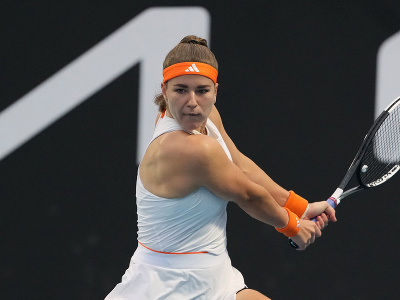 Česká tenistka Karolína Muchová počas Australian Open 2026