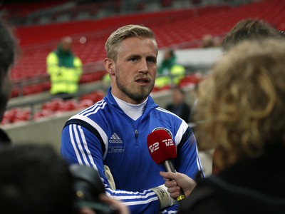 Brankár dánskej futbalovej reprezentácie Kasper Schmeichel 