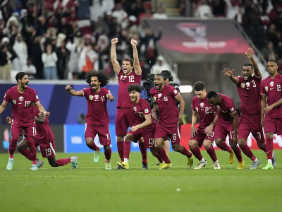 Hráči Kataru sa radujú