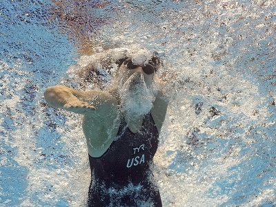 Americká plavkyňa Katie Ledecky