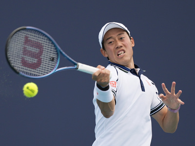 Japonský tenista Kei Nišikori