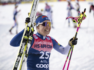 Fínska bežkyňa na lyžiach