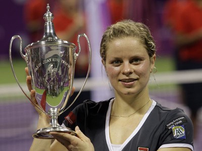 Kim Clijstersová s cennou