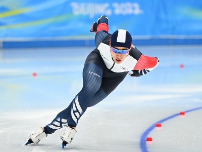 Kórejský rýchlokorčuliar Kim Min-sok