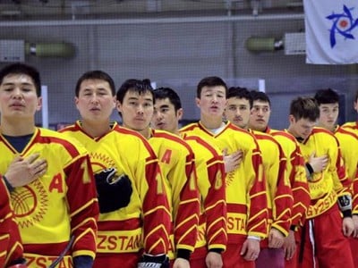 Na zábere hokejisti Kirgizska