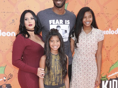 Kobe Bryant s rodinou