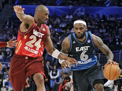 Kobe Bryant a LeBron