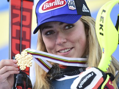 Mikaela Shiffrinová zlatou medailou