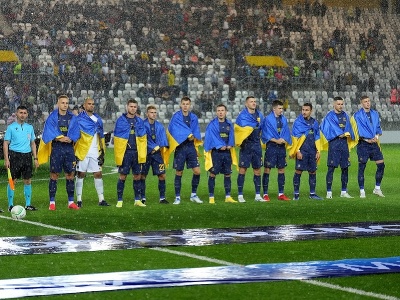 Futbalisti Dnipra pred zápasom