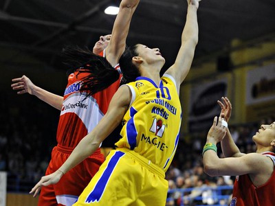 Yulia Karavaeva a Daniela Číkošová