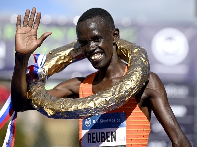 Reuben Kiprop Kerio z Kene tretíkrát v kariére zvíťazil na Medzinárodnom maratóne mieru