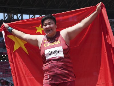Čínska atlétka Kung Li-ťiao