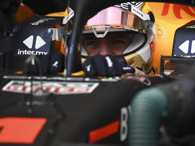 Max Verstappen počas kvalifikácie na Veľkú cenu Maďarska
