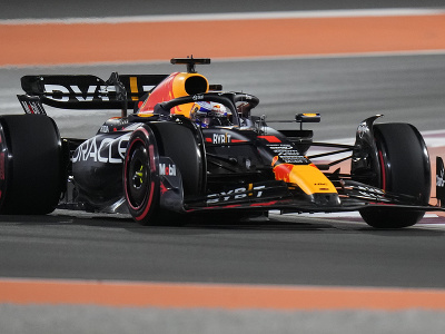 Max Verstappen počas kvalifikácie na Veľkú cenu Kataru