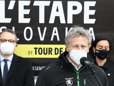 Predstavenie nových cyklistických pretekov pre verejnosť L’ Etape Slovakia by Tour de France
