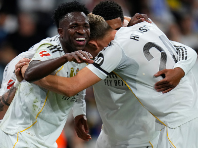 Futbalisti Realu Madrid oslavujú