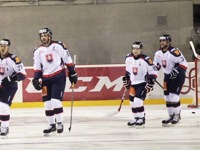 Zľava: Ladislav Nagy, Michal Sersen, Martin Réway a Adam Jánošík zo Slovenska 