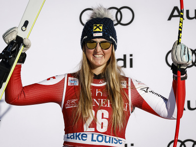Rakúska lyžiarka Nina Ortliebová 