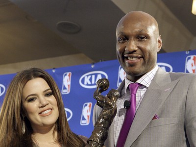 Lamar Odom s manželkou ešte ako hviezda NBA