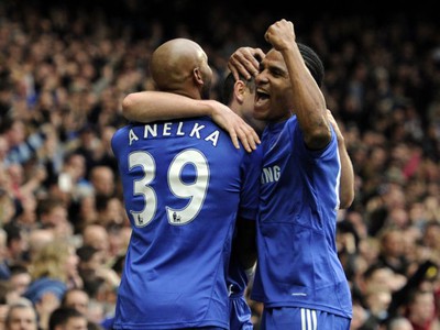 Lampard, Anelka a Malouda sa tešia z vysokej výhry