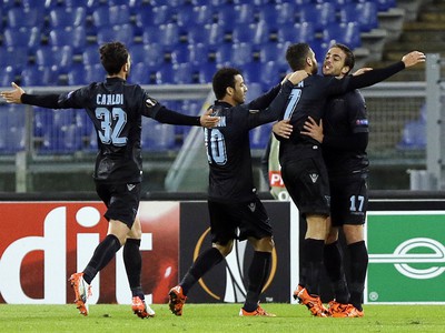 Alessandro Matri oslavuje prvý gól svojho tímu