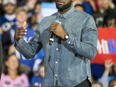LeBron James podporoval Hillary