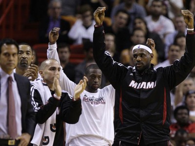 LeBron James so spoluhráčmi