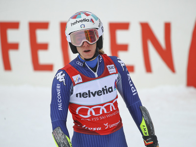 Marta Bassinová v obrovskom slalome v Lenzerheide