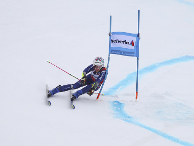 Marta Bassinová v obrovskom slalome v Lenzerheide