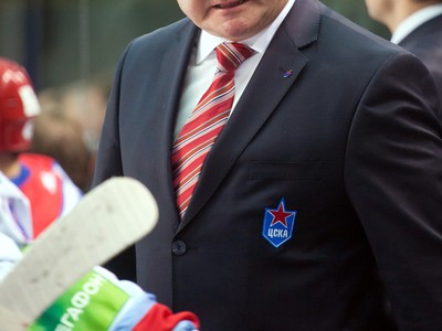 Tréner CSKA Július Šupler 