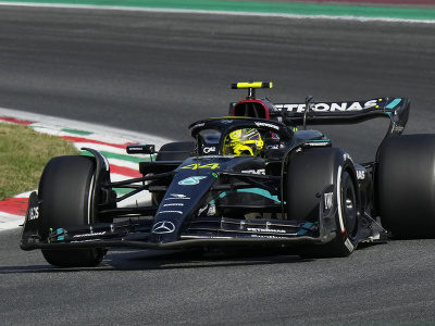 Lewis Hamilton počas kvalifikácie na VC Talianska