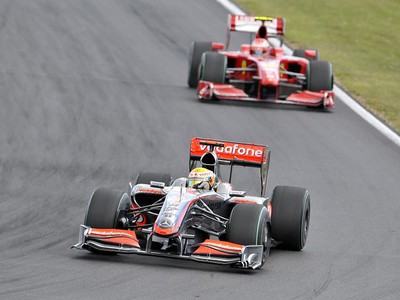Víťaz VC Maďarska Lewis Hamilton, 26.7.2009