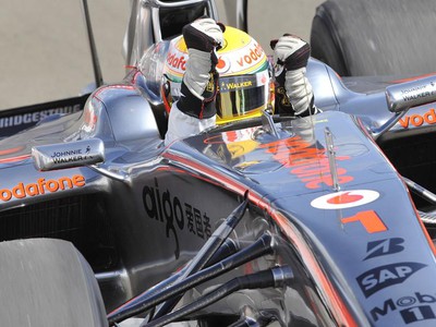 Lewis Hamilton - víťaz VC Maďarska 26.7.2009