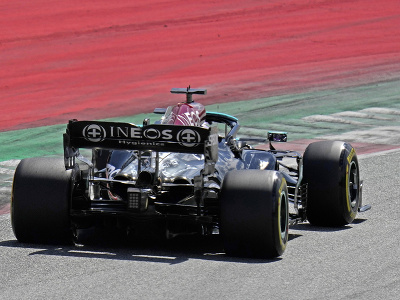 Lewis Hamilton počas kvalifikácie na VC Rakúska