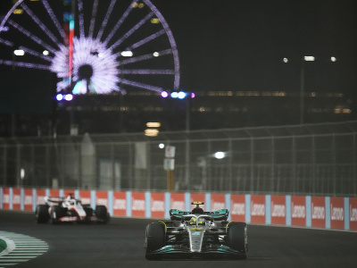 Lewis Hamilton počas VC Saudskej Arábie