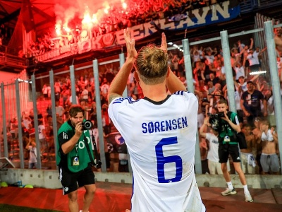 Christian Sørensen ďakuje fanúšikom