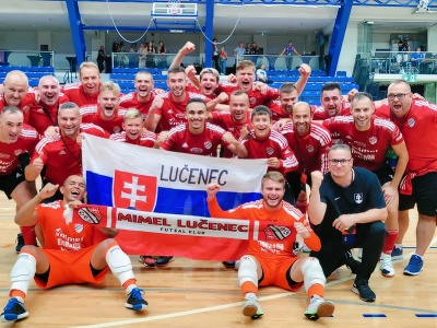 Futsalisti úradujúceho slovenského šampióna