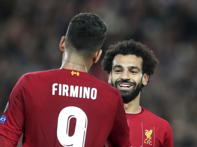 Mohamed Salah a Roberto Firmino