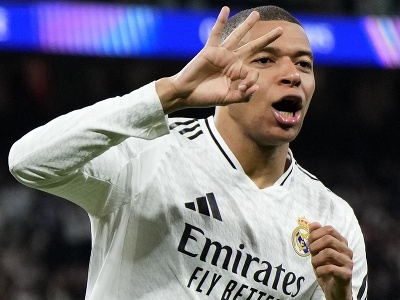 Francúzsky útočník Kylian Mbappé