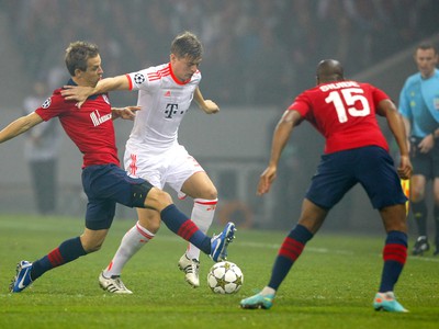 Toni Kroos medzi hráčmi Lille