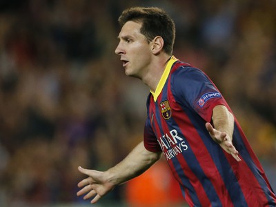 Lionel Messi a jeho gólová radosť