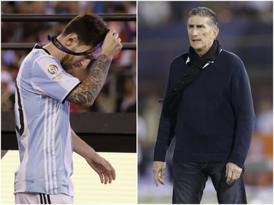 Lionel Messi a nový kouč Argentíny Edgardo Bauza