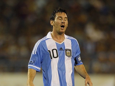 Lionel Messi s kapitánskou
