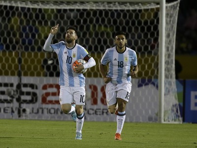 Lionel Messi poslal Argentínu na svetový šampionát